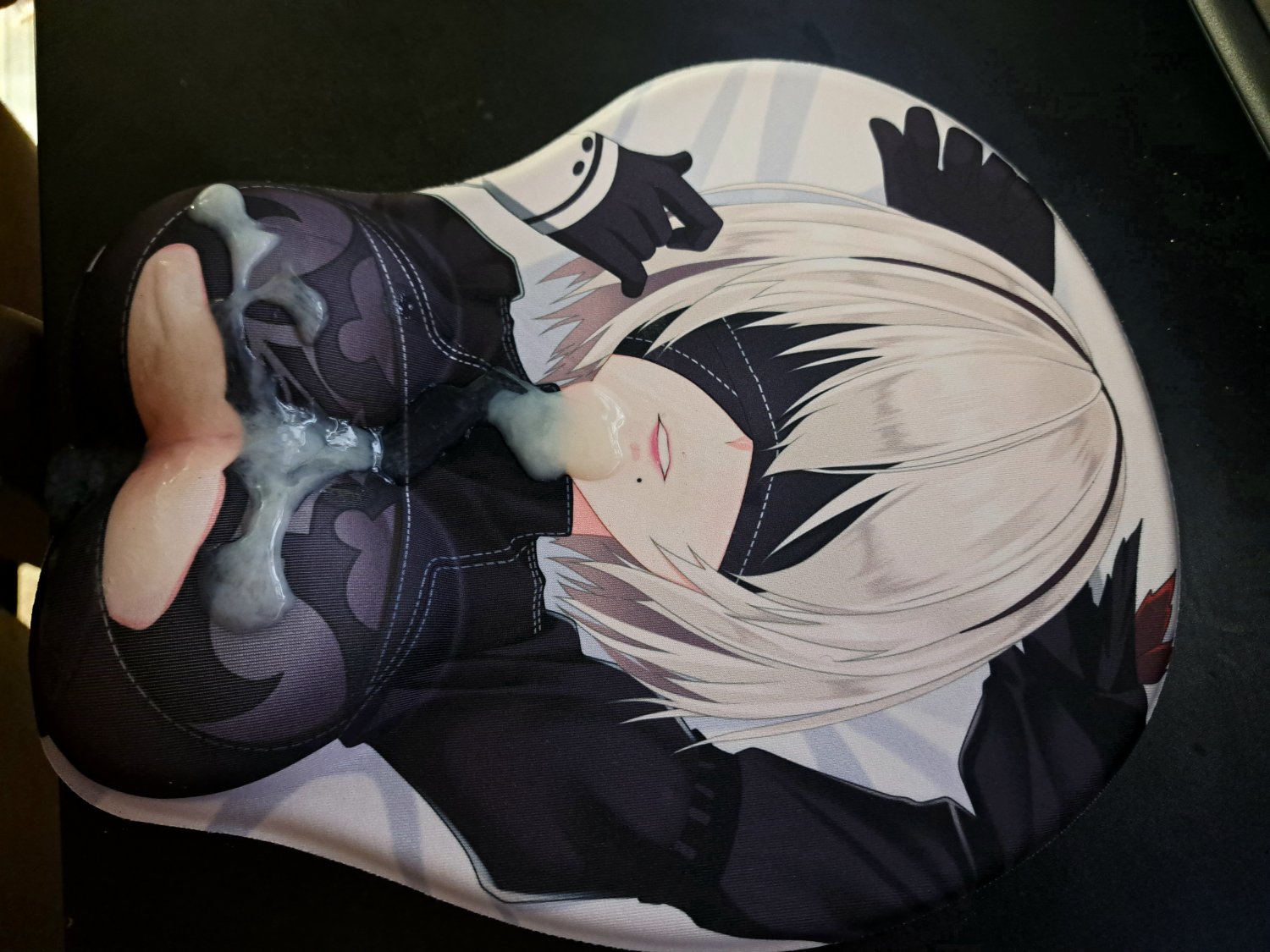 2B Oppai Mousepad Bukkake #3rQrY4kx