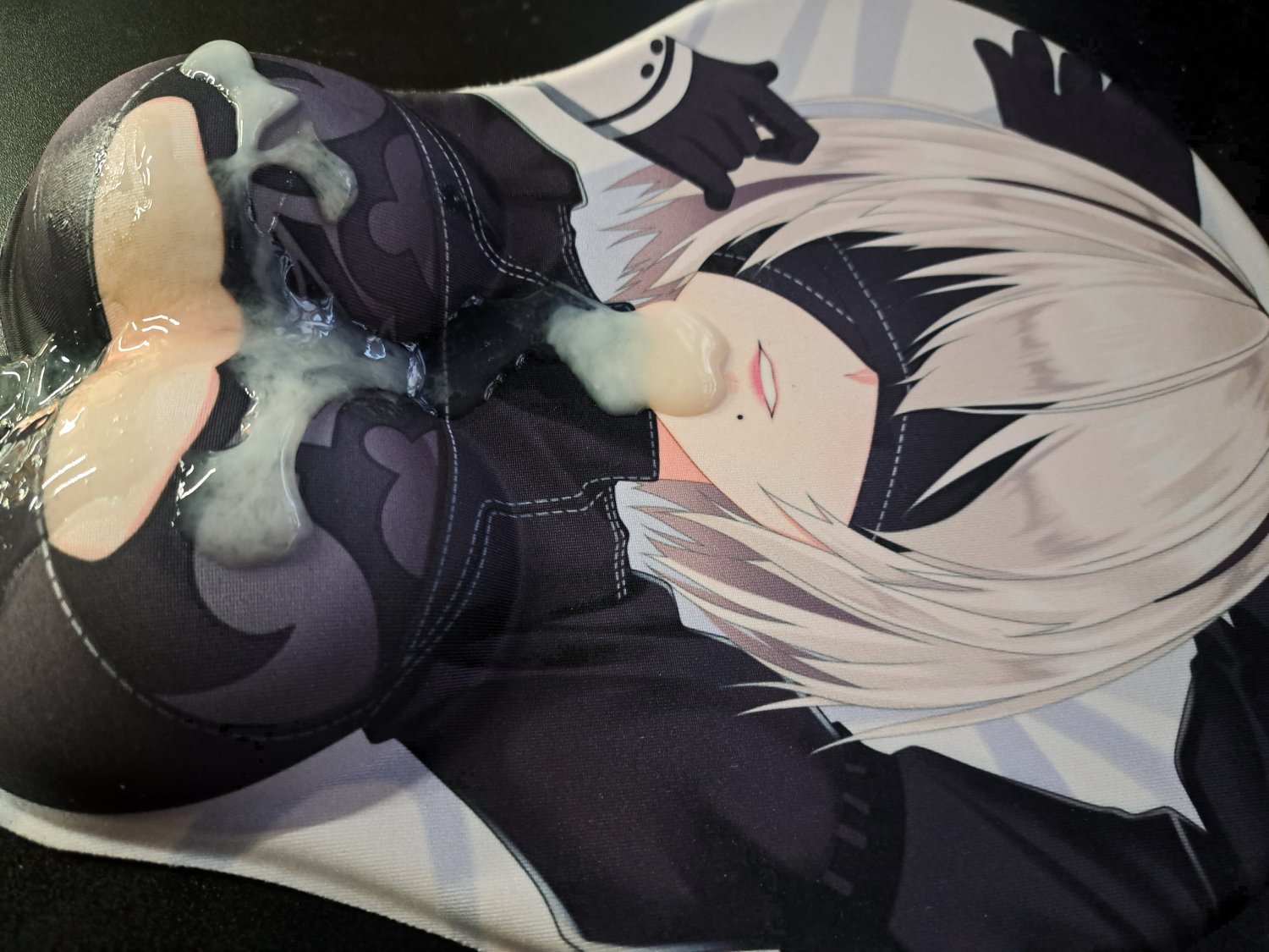 2B Oppai Mousepad Bukkake #qiXG3Nmm