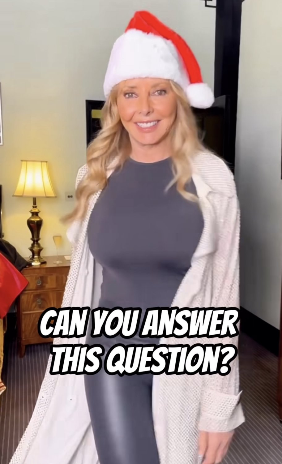 Carol - “who’s been a naughty boy this year?” #4p04gSdS