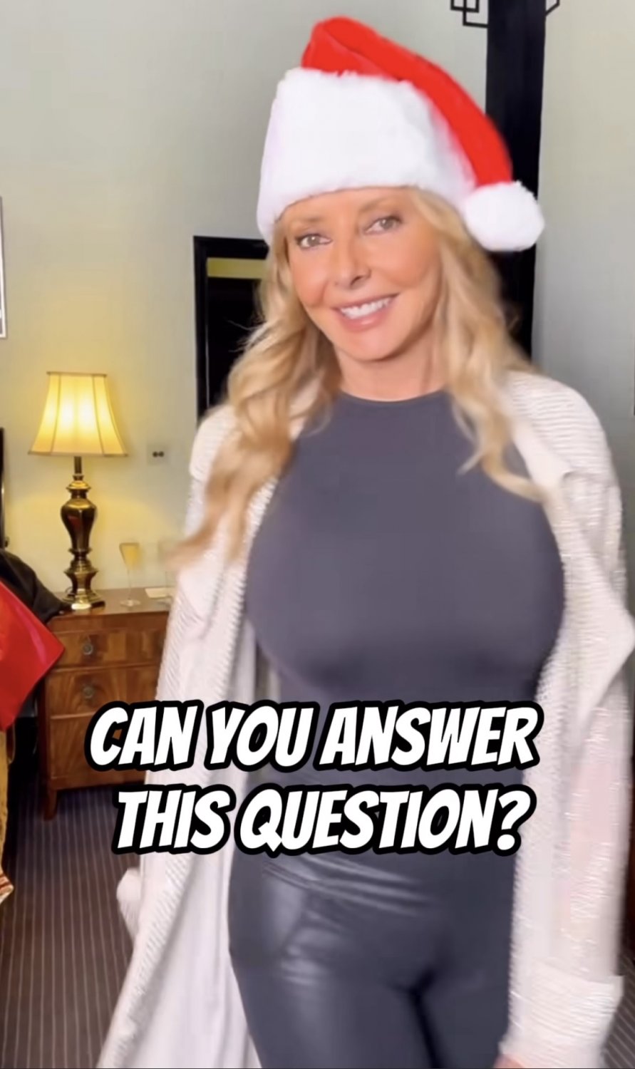 Carol - “who’s been a naughty boy this year?” #8iUc3NDN