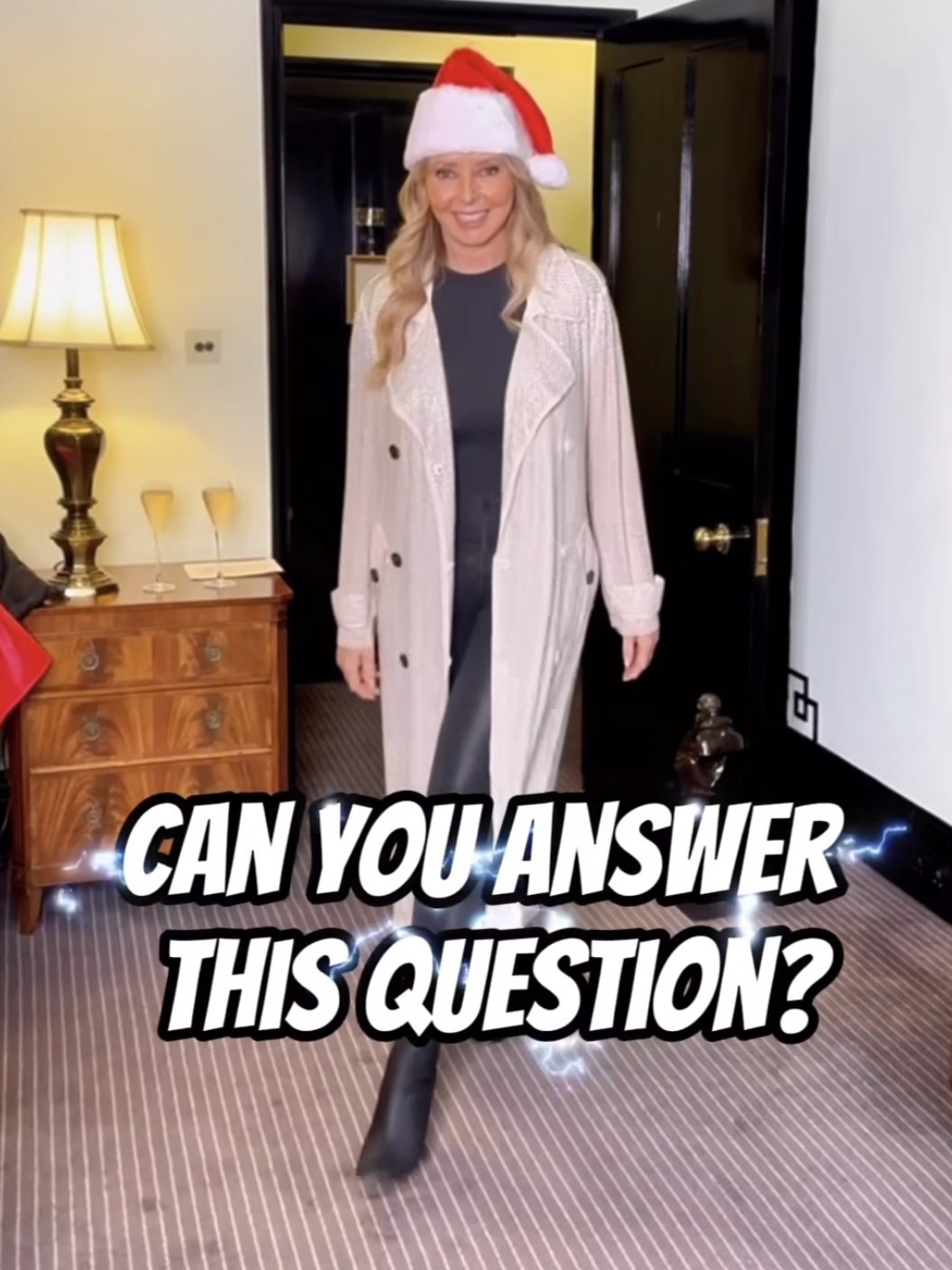 Carol - “who’s been a naughty boy this year?” #EhGxJY9n