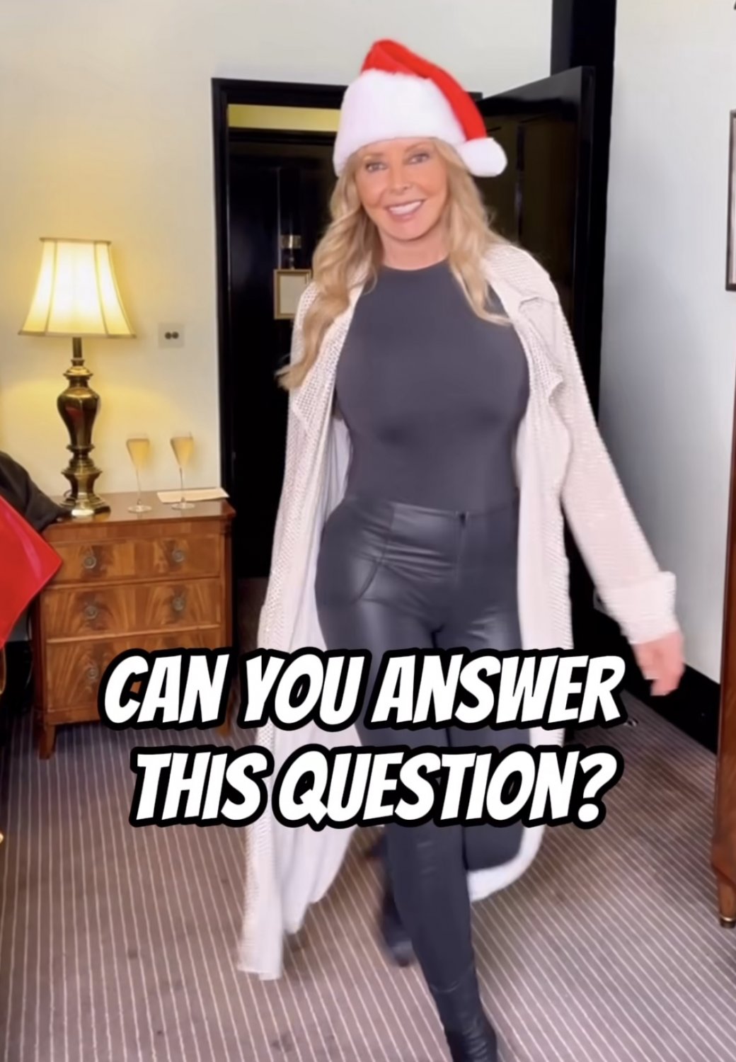 Carol - “who’s been a naughty boy this year?” #HrulVkxq