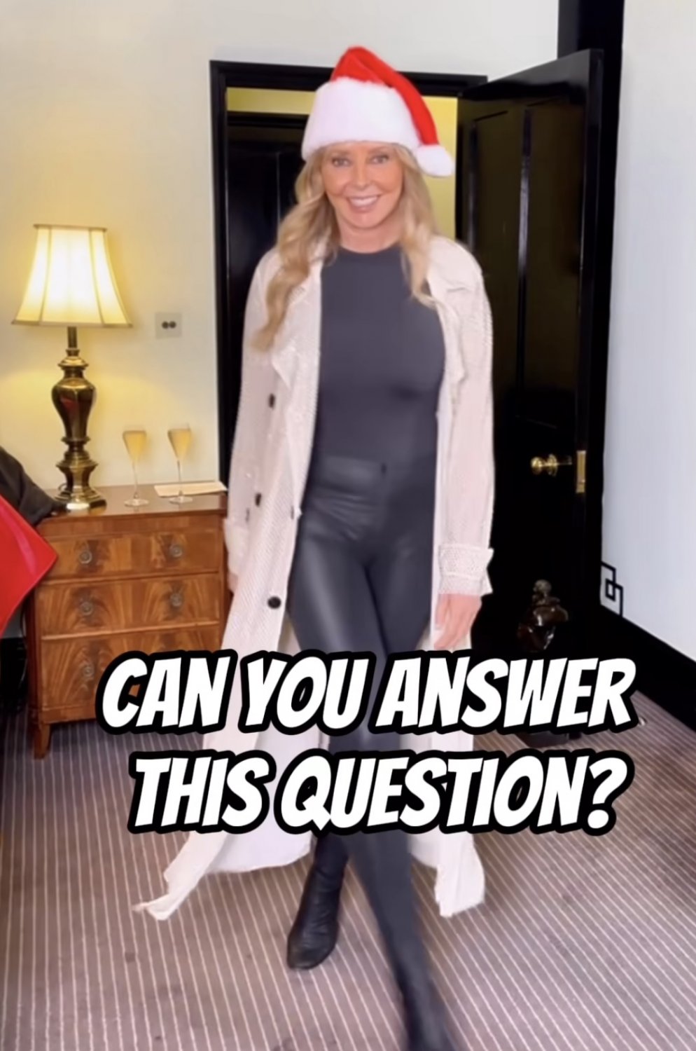 Carol - “who’s been a naughty boy this year?” #NMlzSgEK