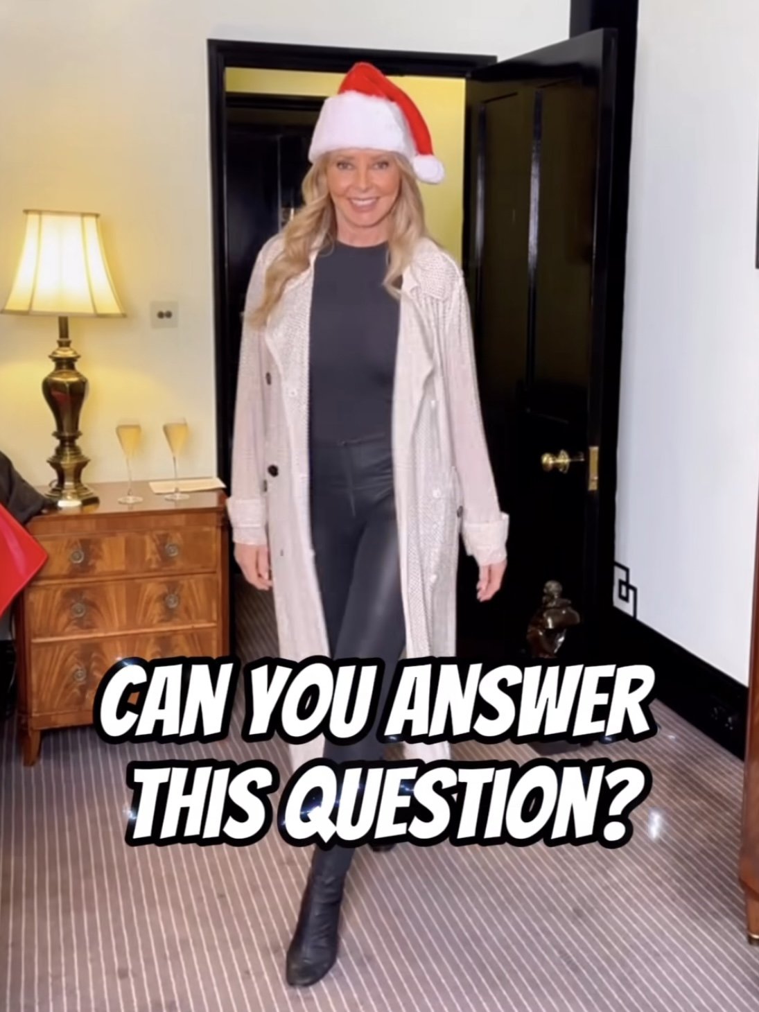 Carol - “who’s been a naughty boy this year?” #NsKUzoqn