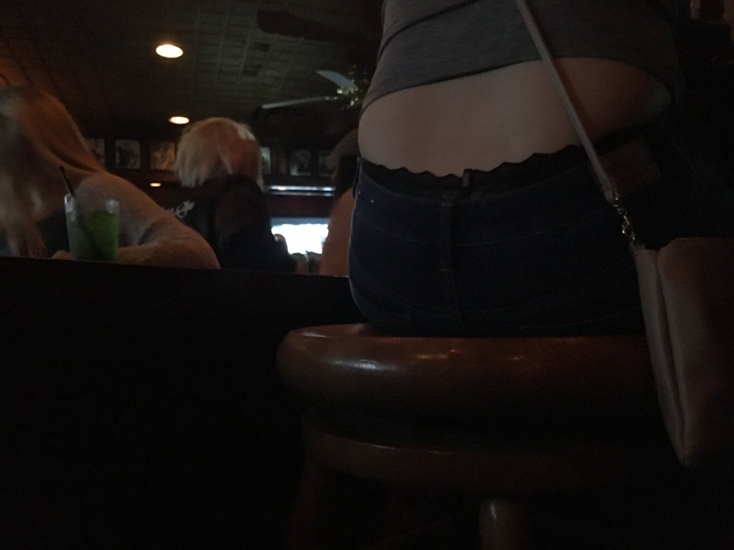 Thong Slip at the Bar - Porn Videos & Photos - EroMe