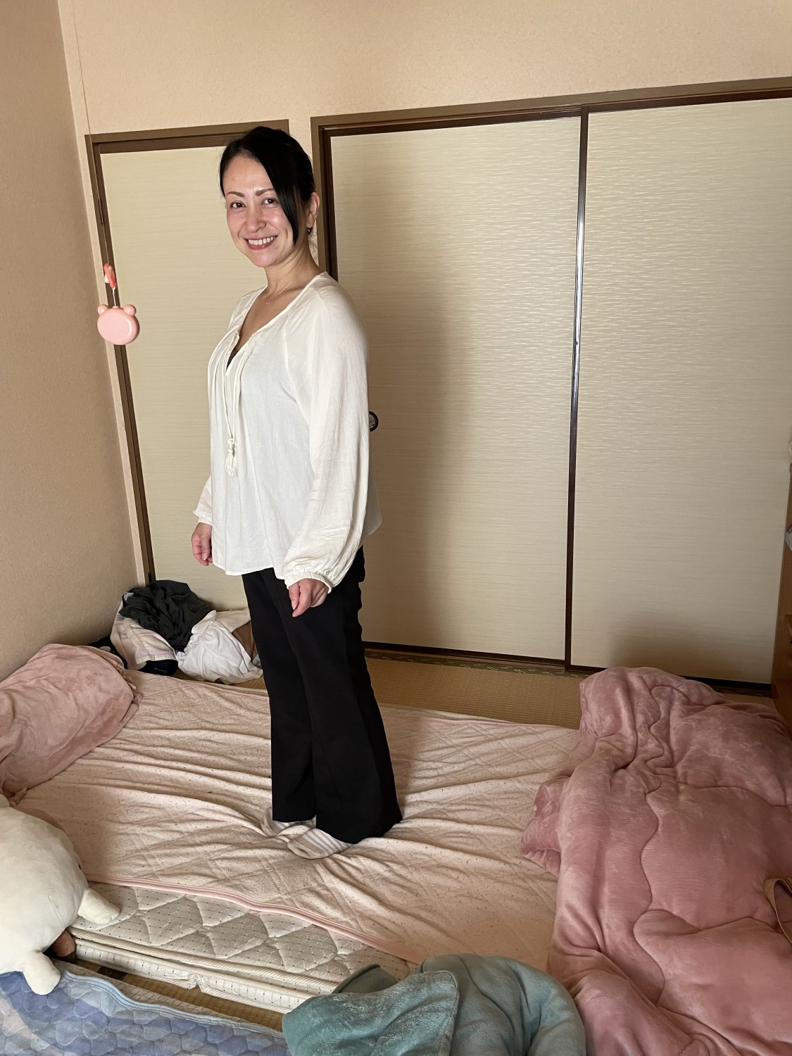 Horny Japanese mature wife Yukiko's dirty pictures #F7Mg9qu7