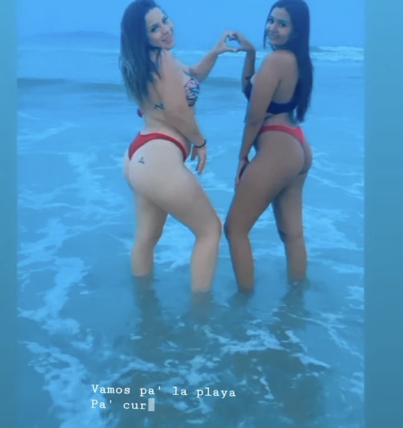 Novinhas dançando na praia #rScqyGLl